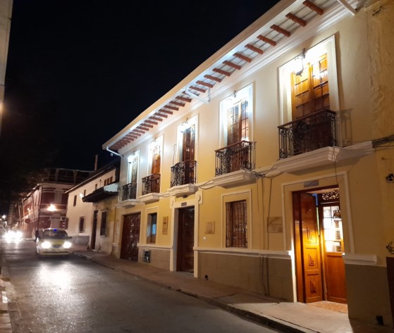 Vista exterior Resturante Casa de Citas