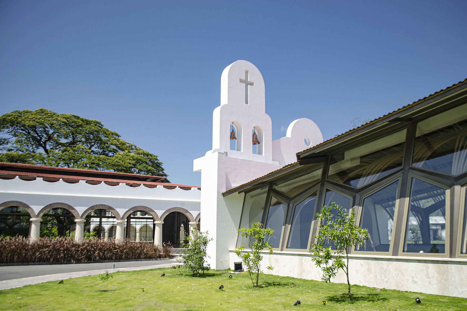 Detalle exterior capilla Hacienda Las Marías