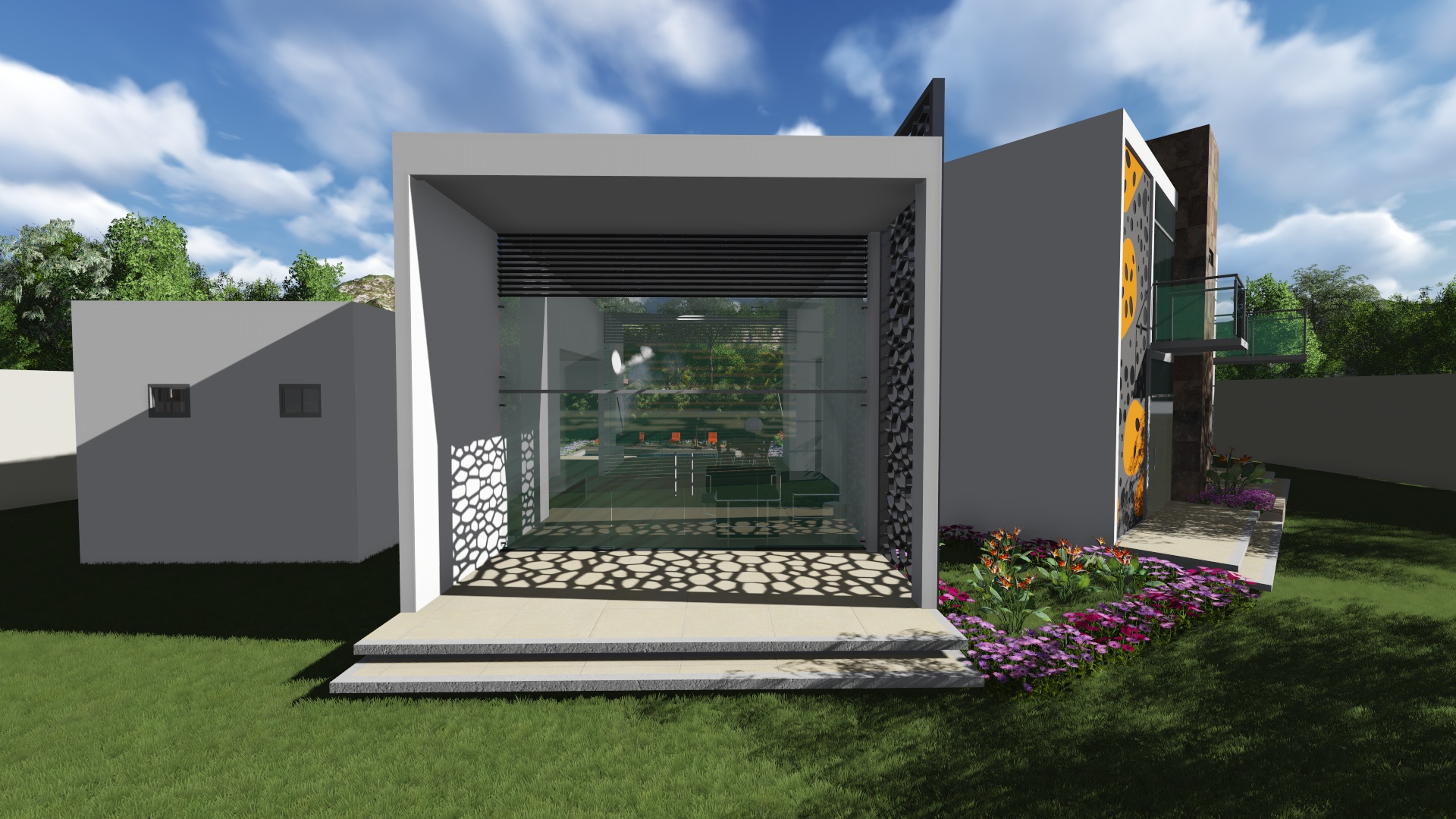 Render frente casa FSC