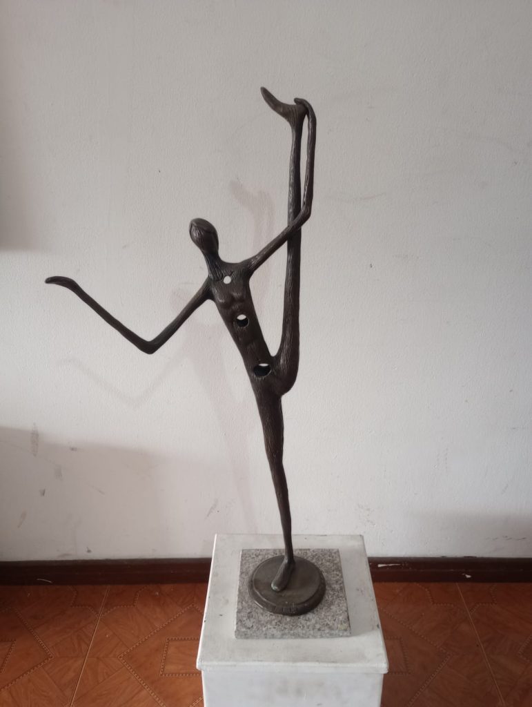 Escultura en bronce de Juan Carlos Franco