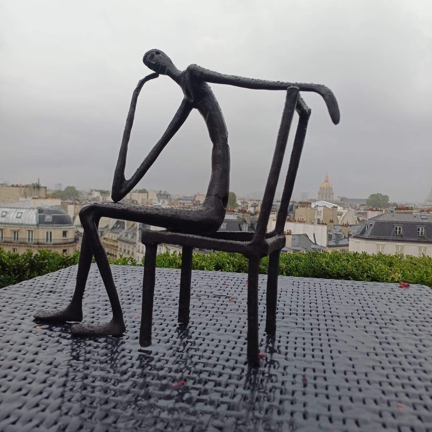 Escultura en bronce de Juan Carlos Franco