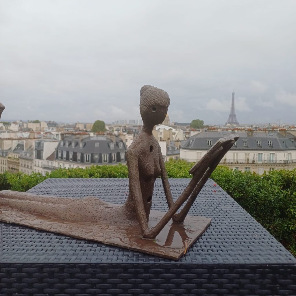 Escultura en bronce de Juan Carlos Franco
