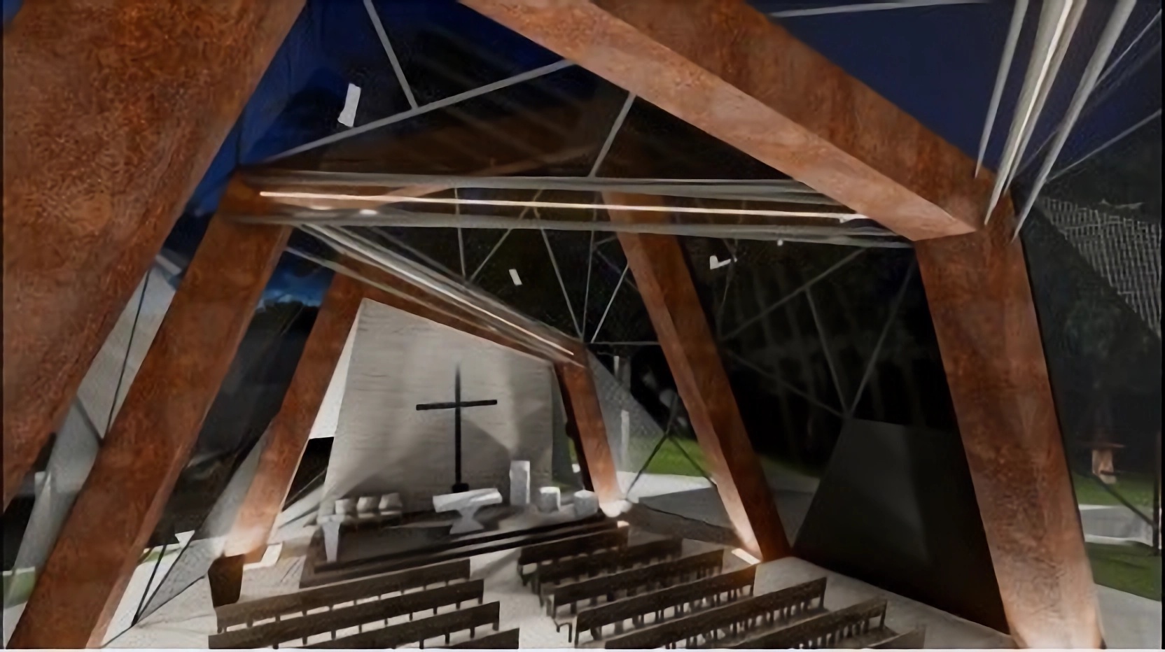 Iglesia Cantarrana interior